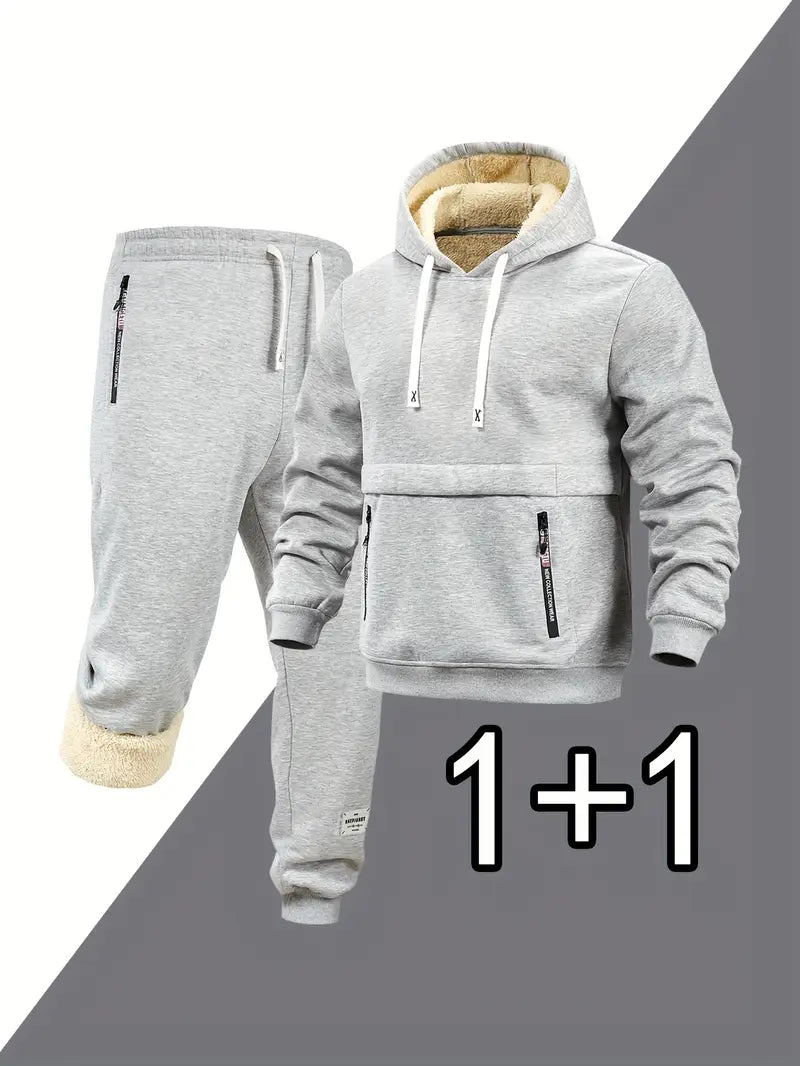 2 - teiliges Herren - Sportset (Hoodie + Jogginghose) - AURÉLIA SWISS