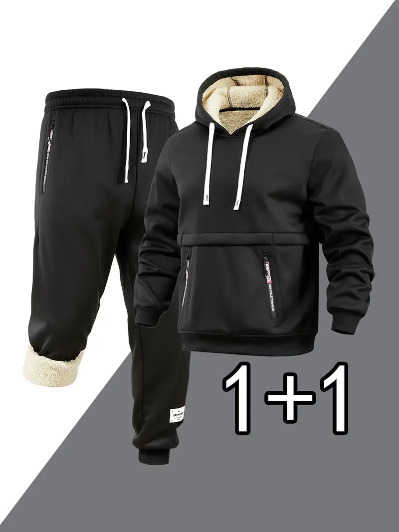 2 - teiliges Herren - Sportset (Hoodie + Jogginghose) - AURÉLIA SWISS