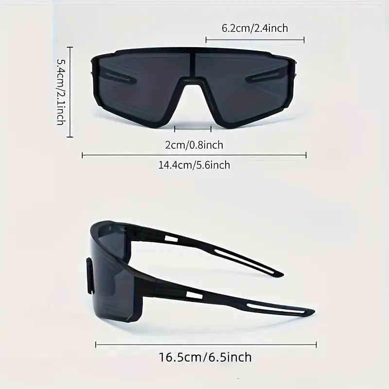 4-teiliges Brillen-Set mit großem Rahmen und beschichteten Linsen für Damen und Herren zum täglichen Gebrauch Dropshipman