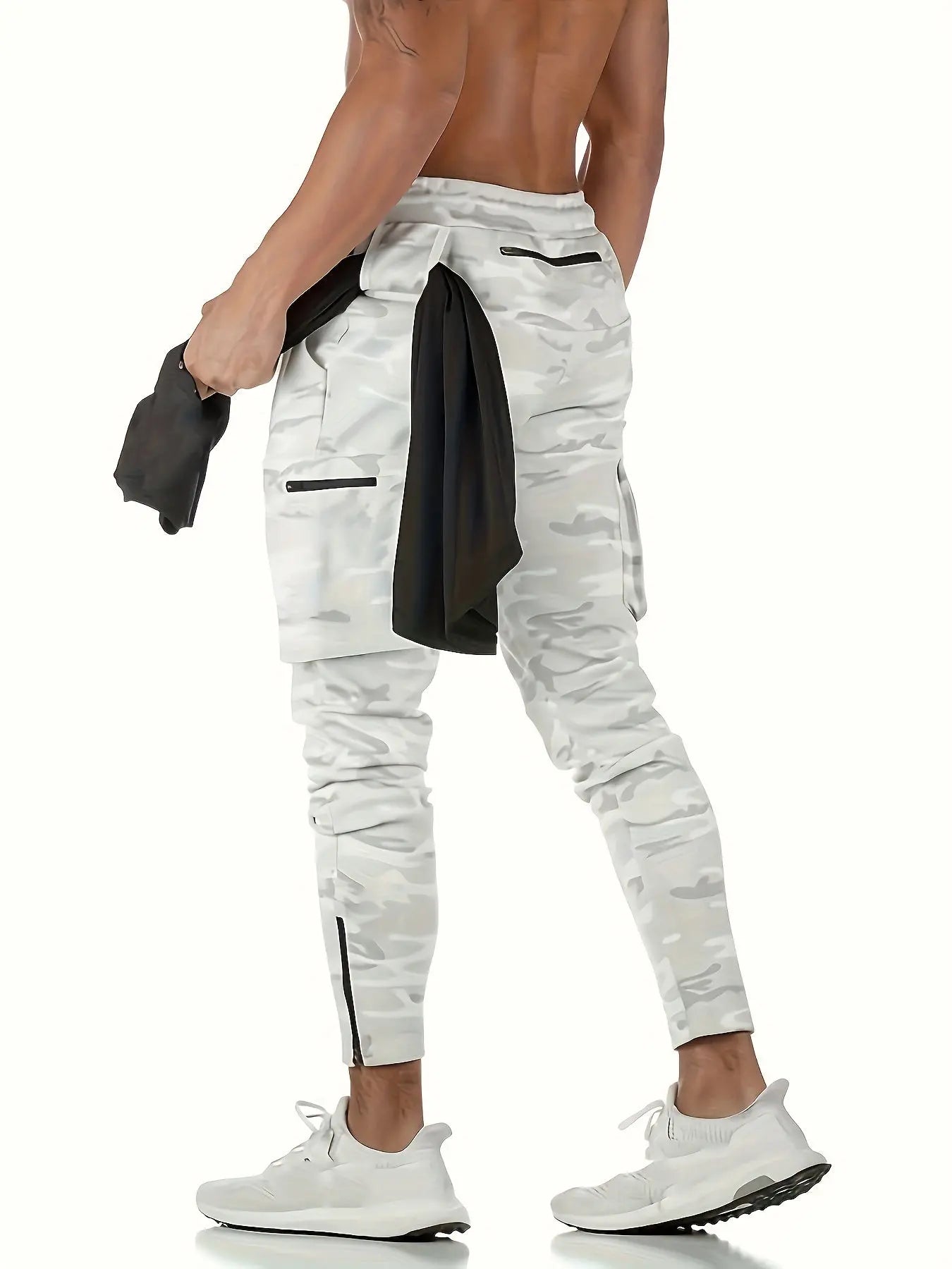 AURÉLIA Herren Cargo-Trainerhose dehnbar - perfekt für Fitness & Freizeit Dropshipman