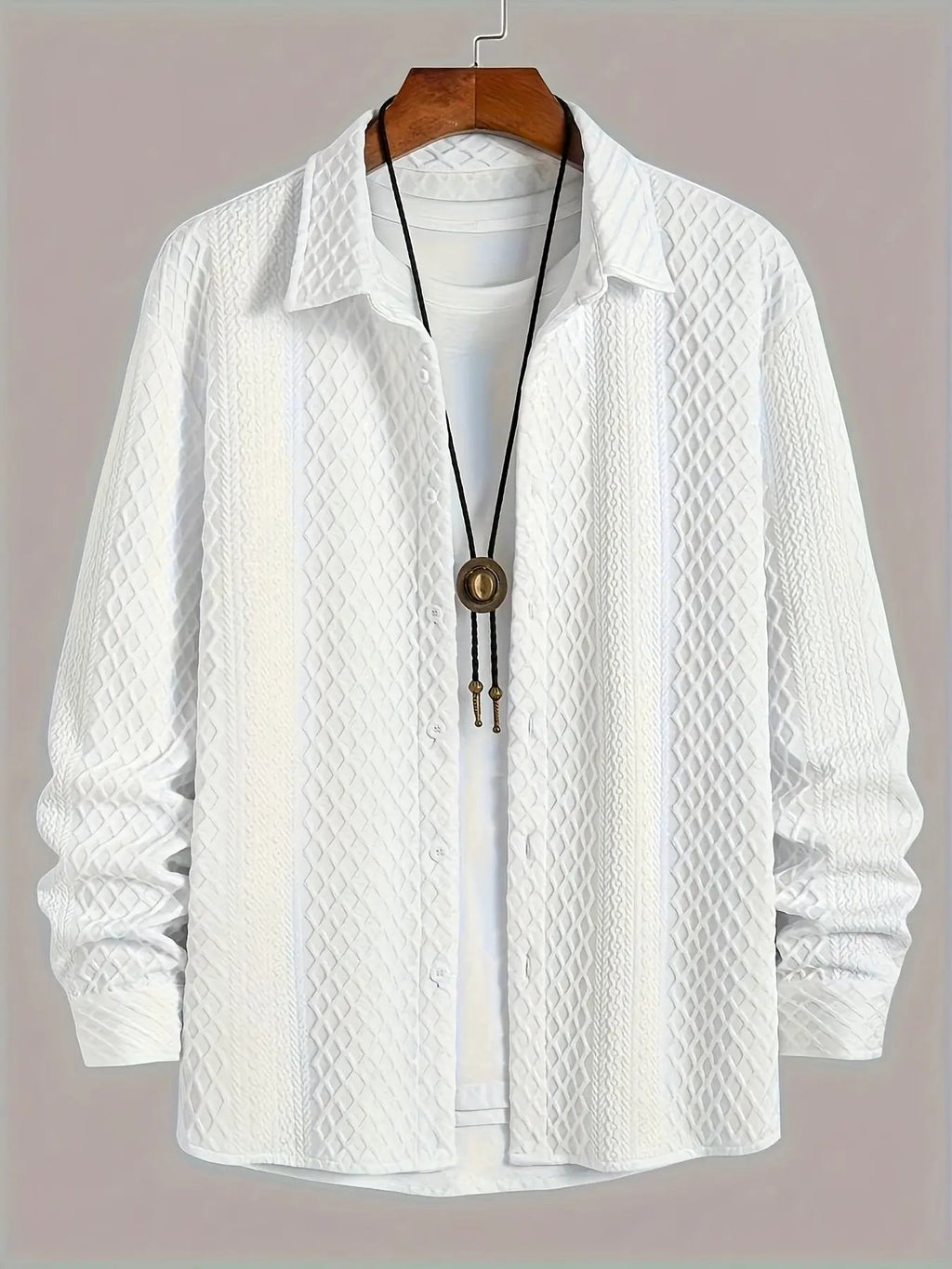 AURÉLIA Herren Freizeithemd (Europäischer Stil) Dropshipman