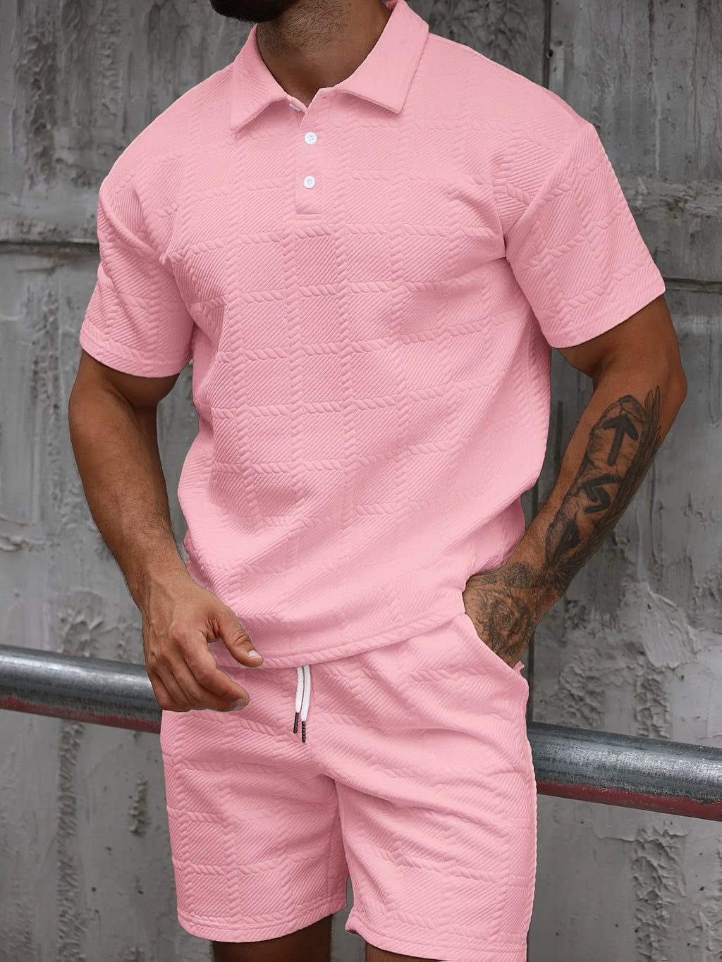 AURÉLIA Herren Short + Shirt Set - Lässig & Komfortabel Dropshipman