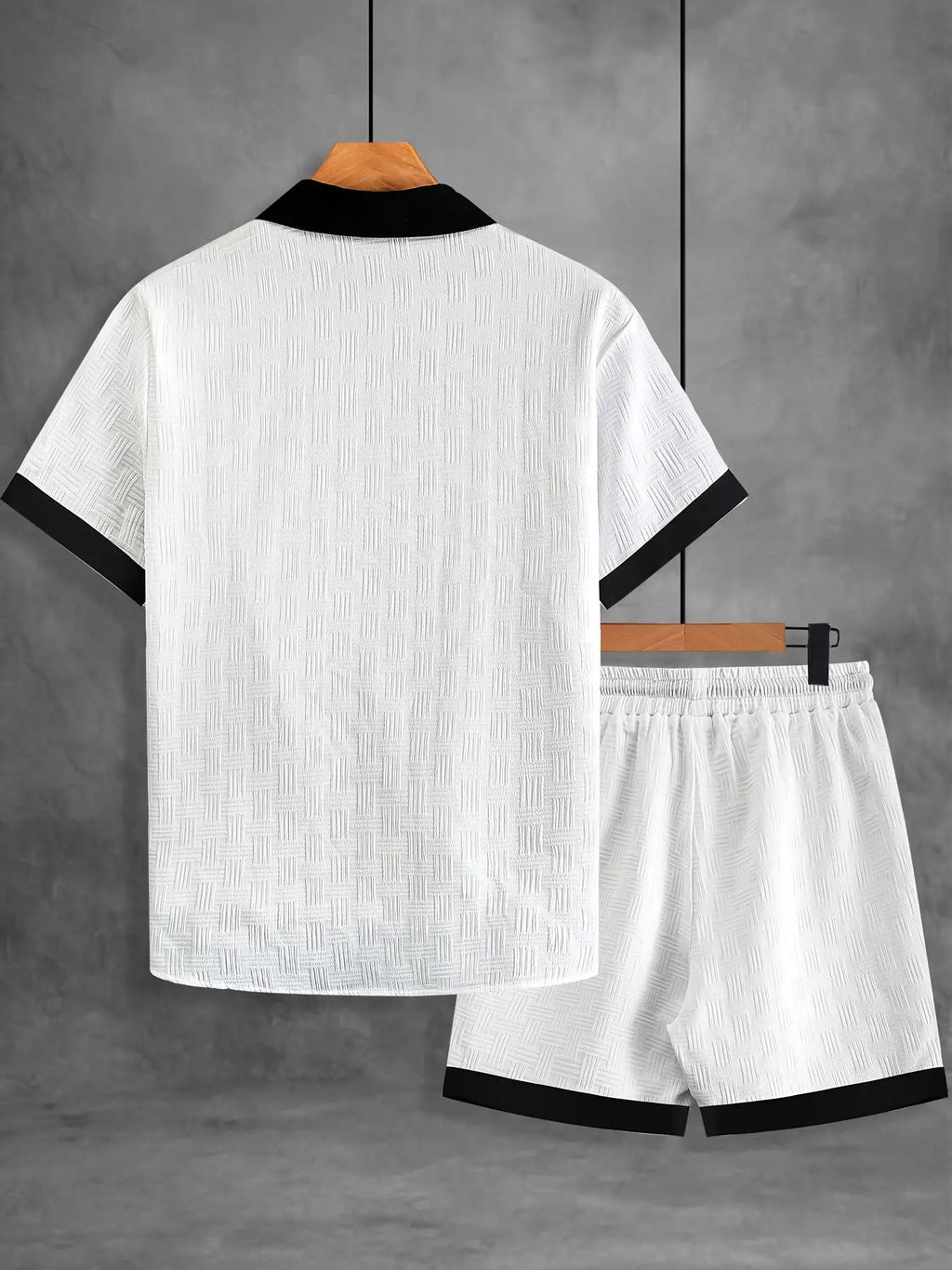 AURÉLIA Herren Sommeranzug (Kurzarmhemd + Hose) Dropshipman