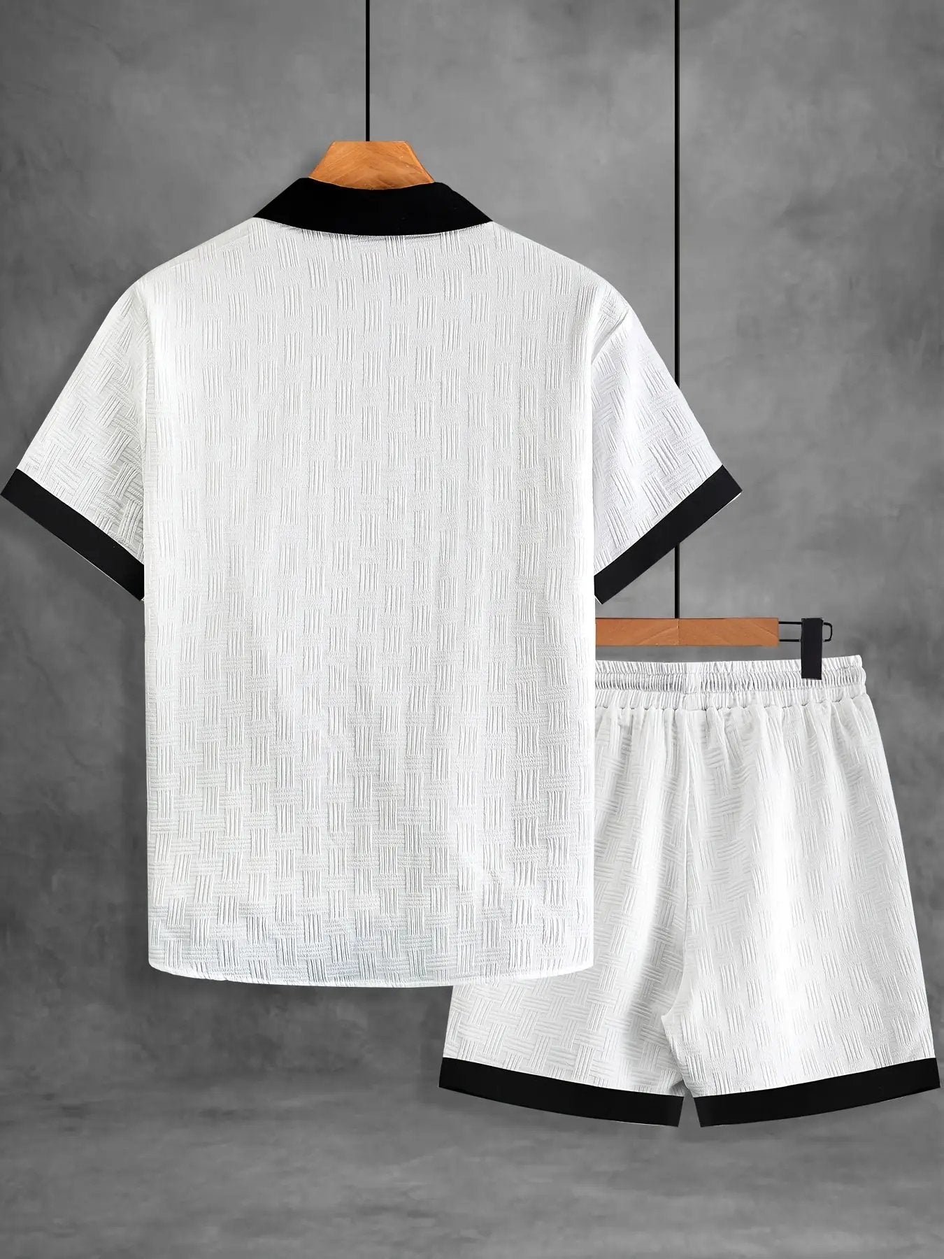 AURÉLIA Herren Sommeranzug (Kurzarmhemd + Hose) Dropshipman