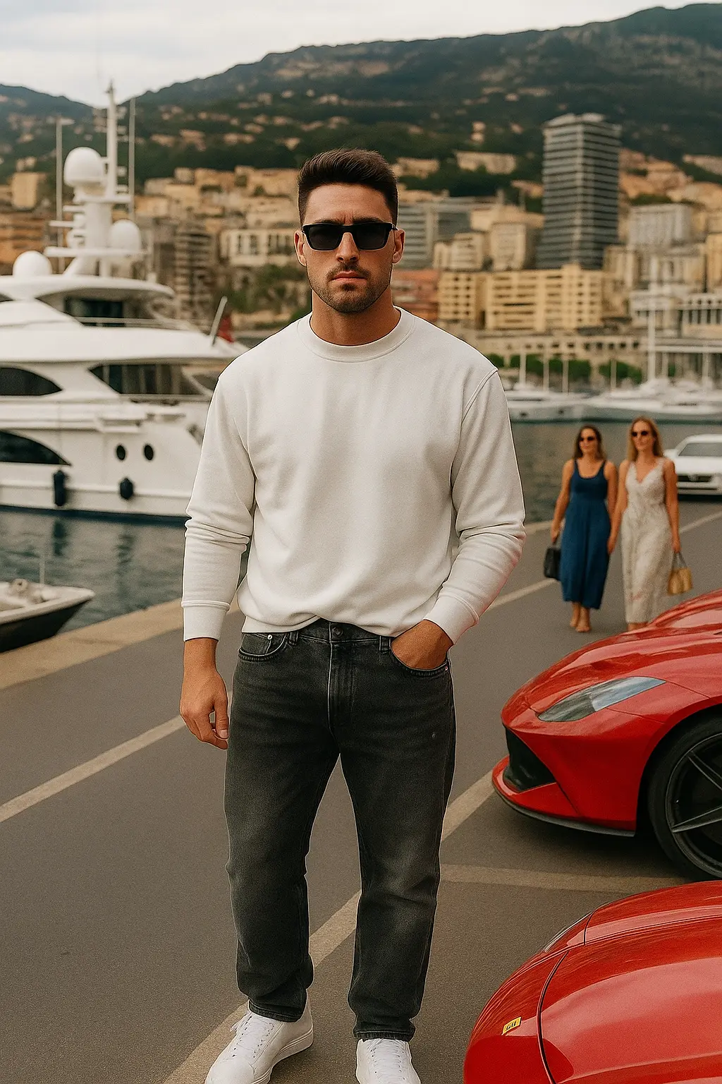 AURÉLIA Herren Vintage Jeans - Lässige Lockere Passform Dropshipman