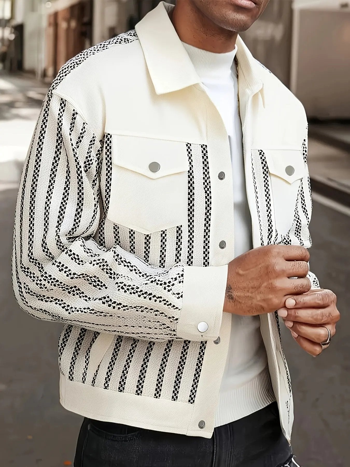 AURÉLIA Leichte Herren-Hemdjacke Dropshipman