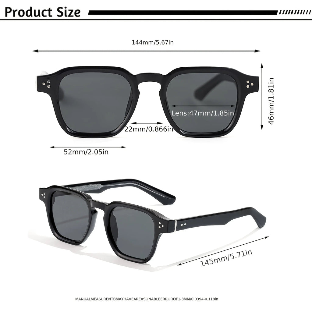 Fashion Brillen für Männer & Frauen - Stilvolles, Trendiges Retro-Design, Perfektes Geschenk Dropshipman