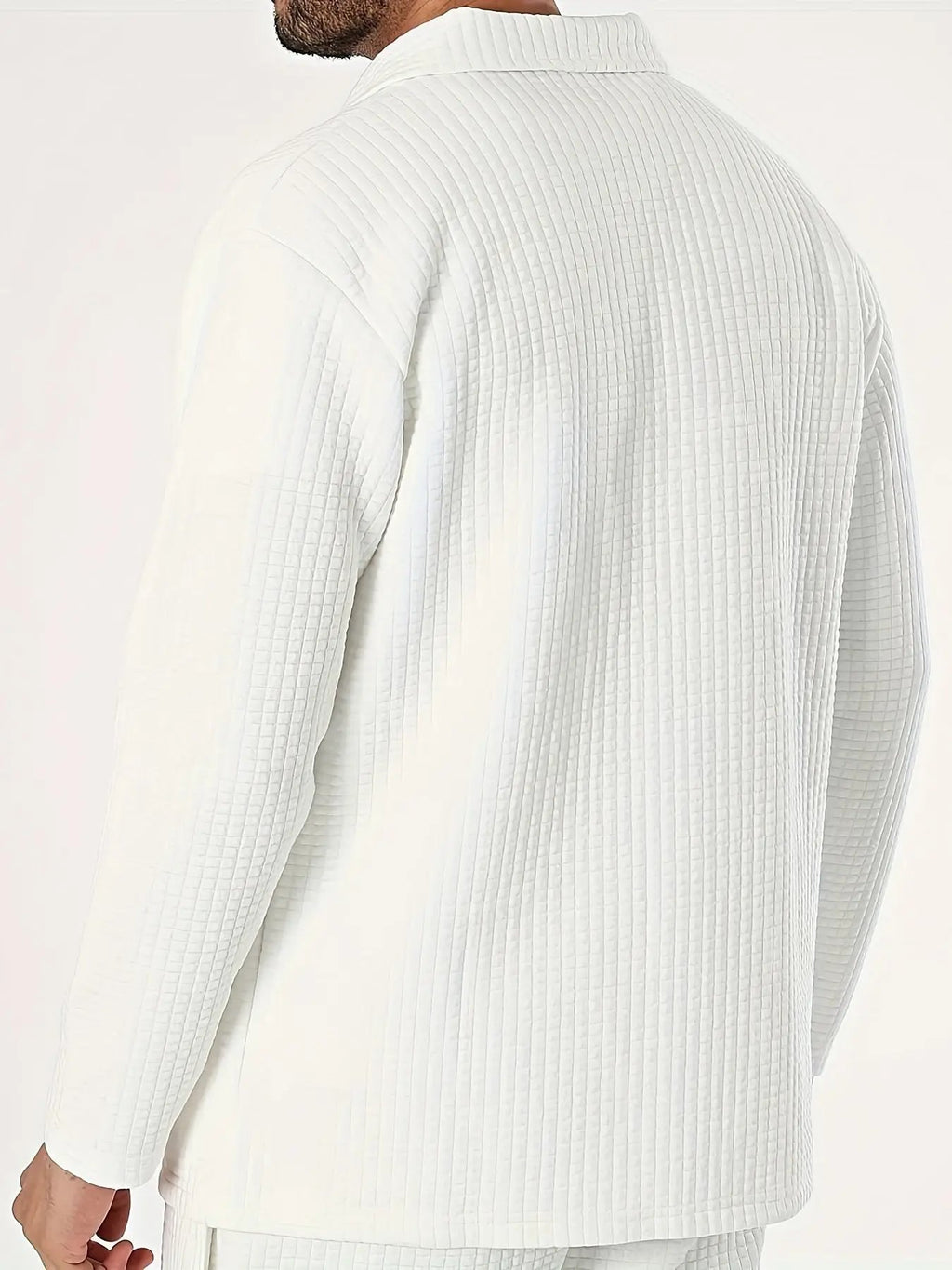 Herren Langarmhemd & Hose Set - Lässig & Modern Dropshipman