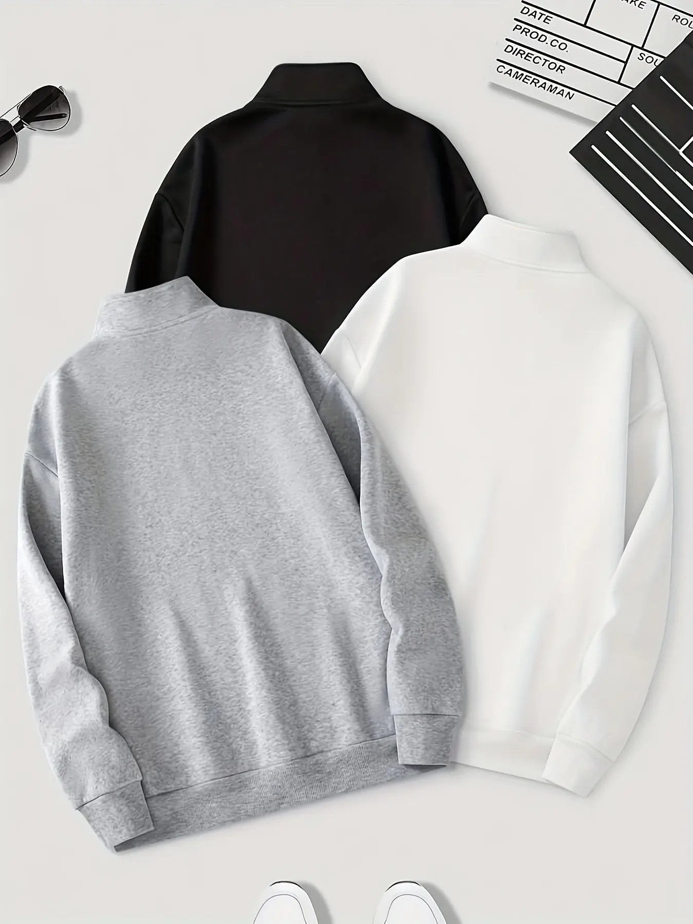 Herren Sportjacke (Dreiteiler-Stil) - Modern, Lässig & Sportlich Dropshipman