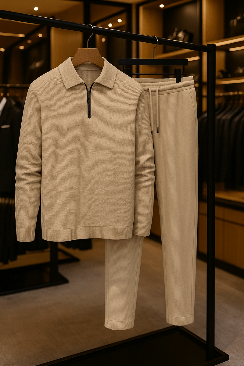 AURÉLIA 2 - teiliges Herren - Set (Langarmshirt + Hose) - AURÉLIA WEAR