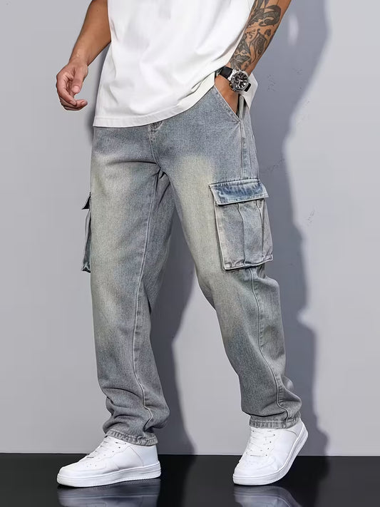 AURÉLIA Herren Jeans – Praktische Seitentaschen | Allseason Casual Denim